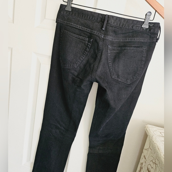 Earnest Sewn 26 Actual 29x34 Black Skinny Excellent Condition - Picture 3 of 6